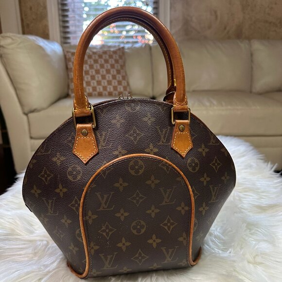 Louis Vuitton Brown Monogram Satchel - Picture 3 of 12